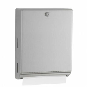 Dispensador de toallas interdobladas