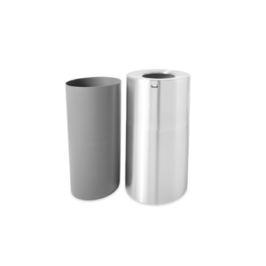 Cesto Aluminio Satinado 21gal
