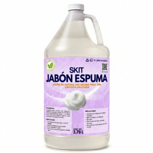 Jabón espuma para manos natural sin aroma galón