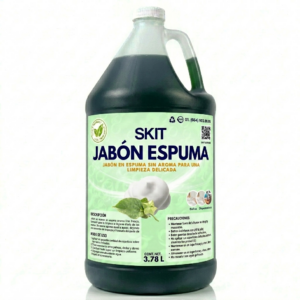 Jabón espuma para manos verde galón