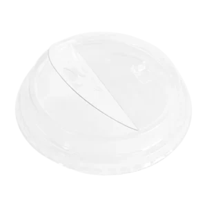Tapa Domo Plástico Pet apertura amplia 98 mm