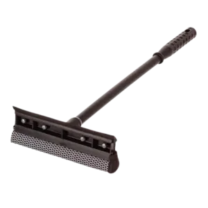 Jalador p/vidrios 8 con esponja negro Ausq0