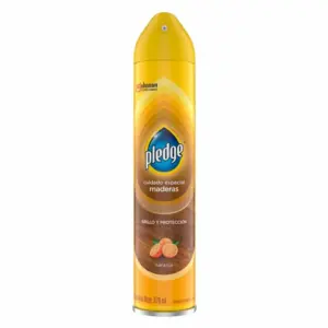 Cera P/ Muebles Pledge Naranja 378 Gr. Johnson