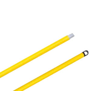 Bastón Metálico Amarillo 1.20 Mts Rosca 7/8