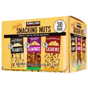 Nueces Para Botanear Mixta Kirkland Con 30 Paquetes