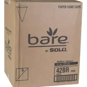 Vaso cono 42r 4.25 oz caja de 5000 pzas