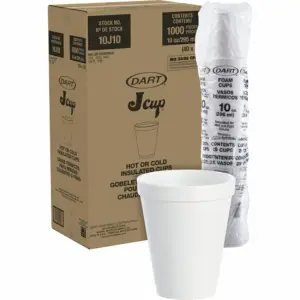 Vaso foam 10 oz 10j10 caja