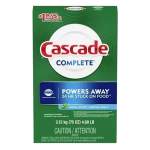 Detergente en Polvo Cascade 75 oz
