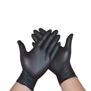 Guante Nitrilo Negro S/ Talco (Gnpr-Sm-1-K) S Tsz C/100