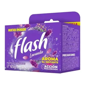 Pastilla Sanitaria Flash Lavanda 65 GRS