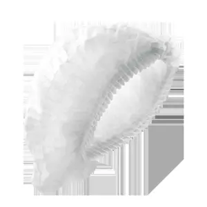 Cofia plisada de 21″