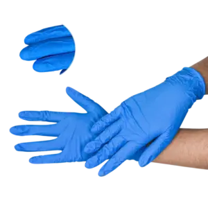 Guante Nitrilo Azul Sin Talco Mediano Shielder