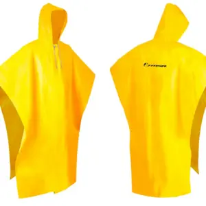 Impermeable tipo capamanga corta & ligera