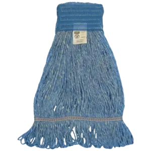 Cabezal de trapeador industrial azul