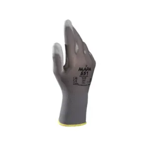 Guante Nylon Gris #6 Ultrane 551 Mapa