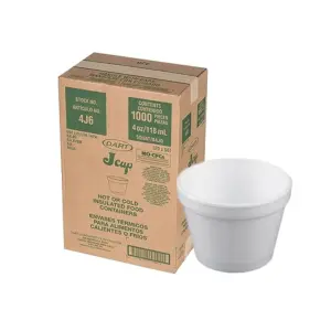 VASO FOAM CONT. 04 OZ DART