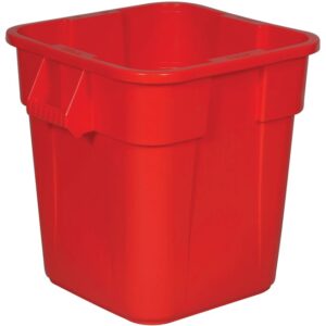 CESTO CUADRADO 28 GAL ROJO RUBBERMAID
