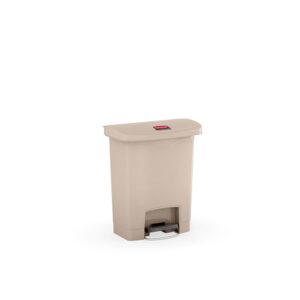 CESTO C/PEDAL BEIGE 8GL RUBBERMAID