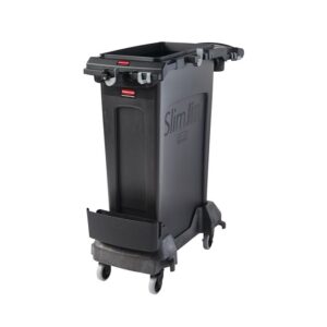 CARRO DE LIMPIEZA NEGRO RUBBERMAID