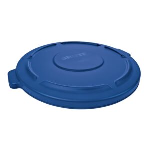 TAPA REDONDA AZUL 55 GL RUBBERMAID