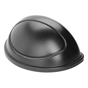 TAPA REDONDA T/ DOMO NEGRA DE 21 GL  RUBBERMAID