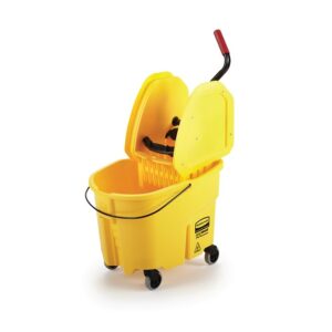 CARRO EXPRIMIDOR AMARILLO 35QT RUBBERMAID