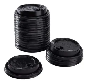 TAPA PLASTICO NEGRA 10-24 OZ