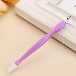 REMOVEDOR DE CUTICULA C/ MANGO PLASTICO