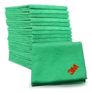 TOALLA MICROFIBRA STD 36 X 36 VERDE 3M