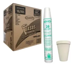 VASO FOAM 16 OZ 16J16 DART PAQUETE