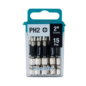 PUNTAS PHILLIPS PH2 DE 2¨ TIC TAC CON 15 PZS MAKITA