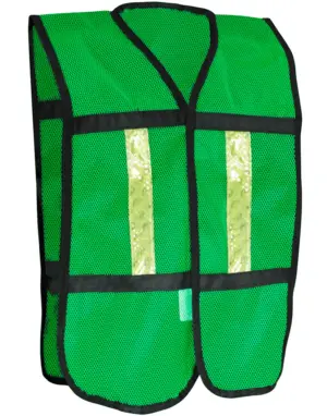 CHALECO DE MALLA VERDE JYRSA