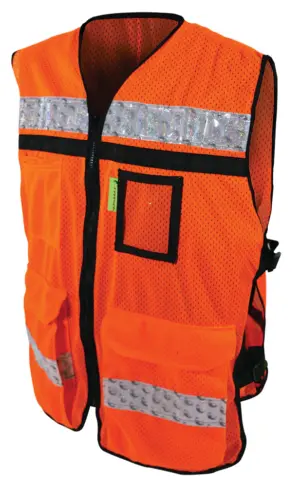 CHALECO RESCATISTA CERRADO ANARANJADO XG JYRSA