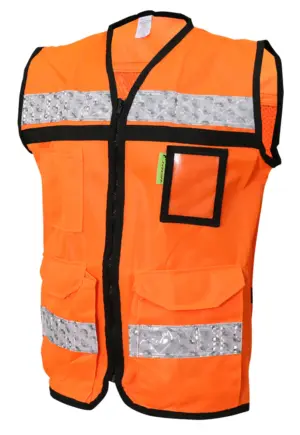 CHALECO RESCATISTA CERRADO ANARANJADO GD JYRSA
