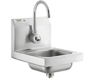 LAVAMANOS REGENCY MANOS LIBRES ACERO INOXIDABLE