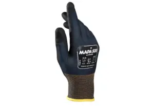 GUANTE NYLON NEGRO C/PALMA NITRILO #7 ULTRANE 500 MAPA
