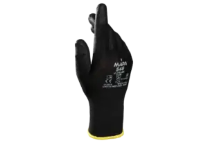GUANTE NYLON NEGRO CON POLIETILENO #9 ULTRANE MAPA