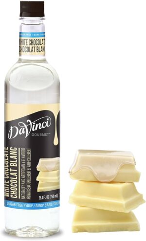 JARABE KK-WHITE  CHOCOLATE 750 ML DAVINCI GOURMET