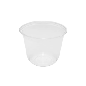 Vasos de Plástico PET Transparente 12 oz Forma de U