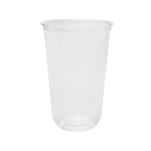 Vasos de Plástico PET Transparente 24 oz Forma de U