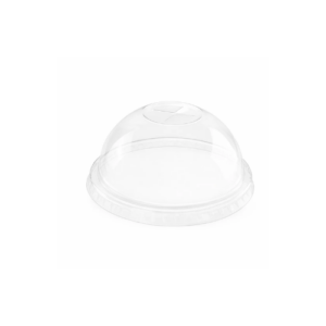 Tapas PET Tipo Cúpula para Vasos 7 oz