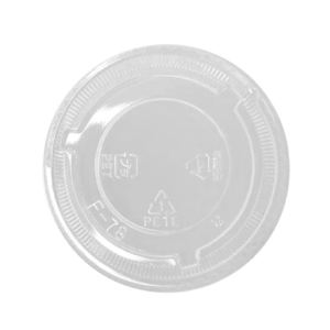 Tapas PET para Vasos 8–10 oz Sin Orificio