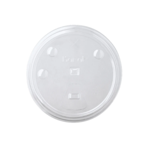 Tapas PET Transparentes con Tapa Abatible para Vasos 32 oz